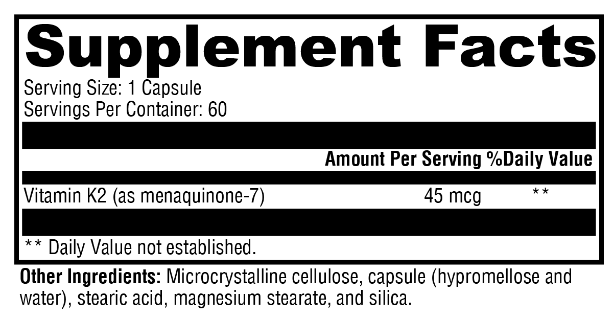 K2-45 60 Capsules