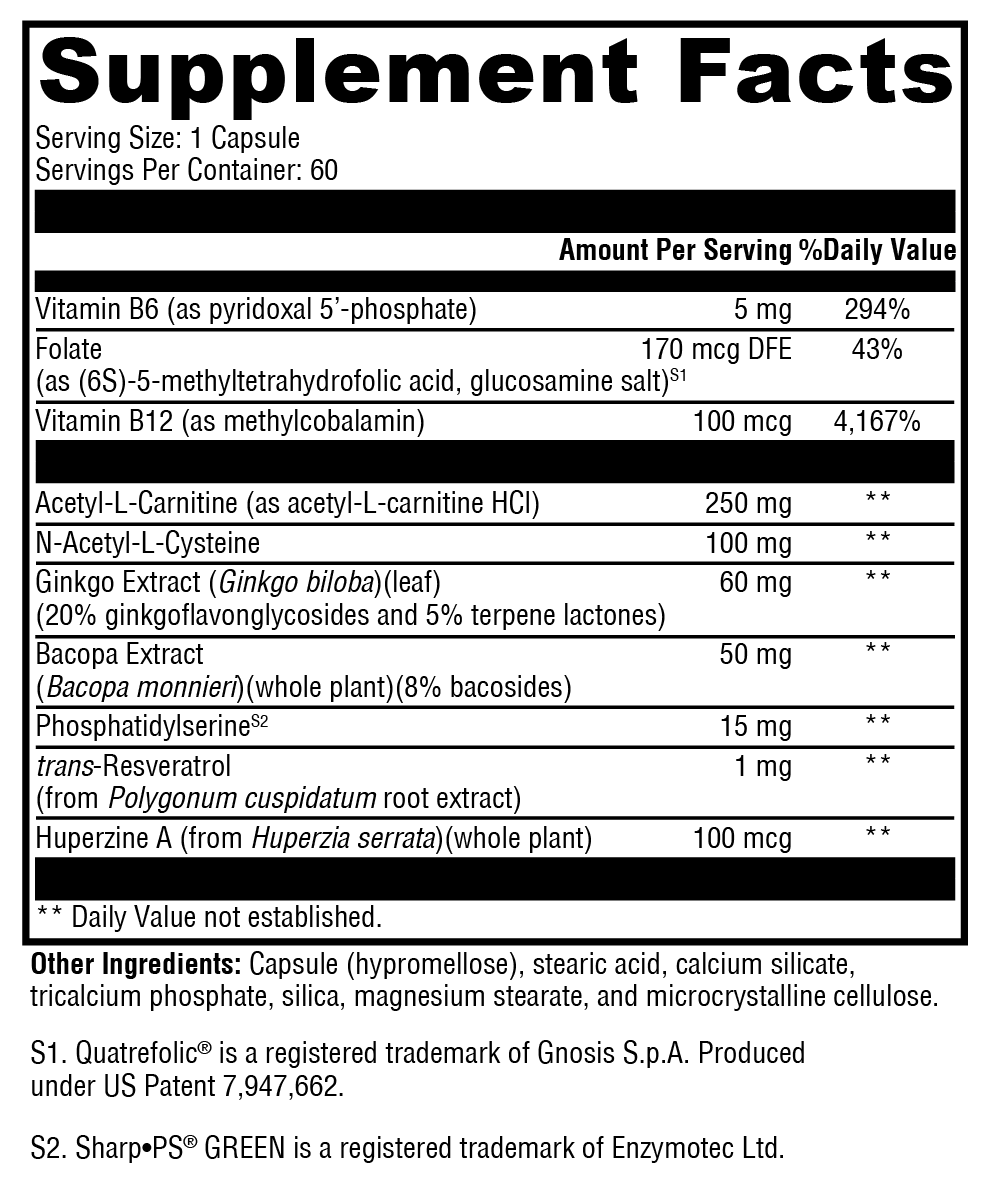 MemorAll™ 60 Capsules