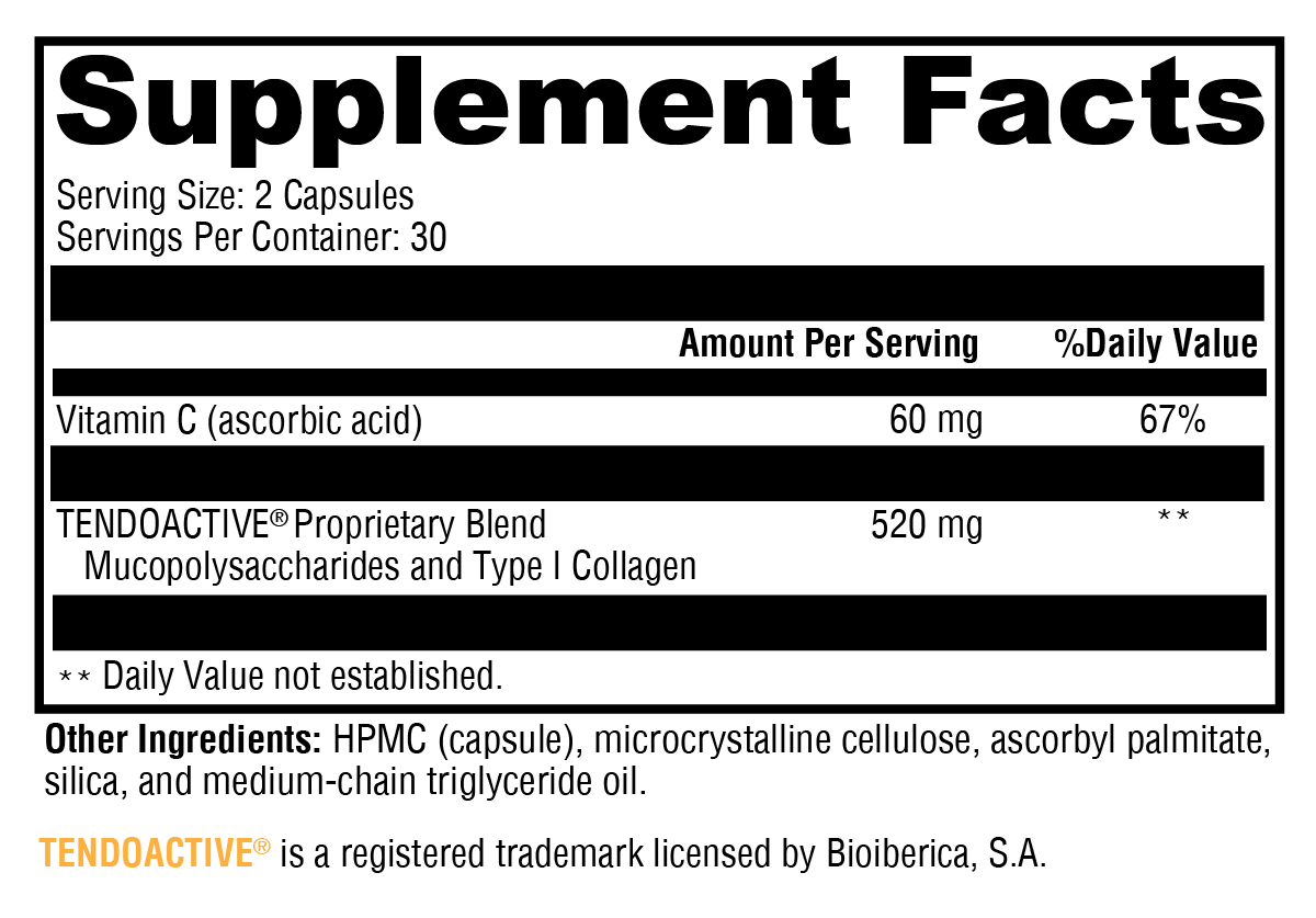 SynovX® Tendon & Ligament 60 Capsules