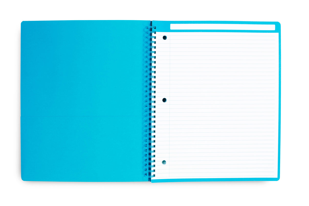 Notebook With Pocket, Moonlight Garden