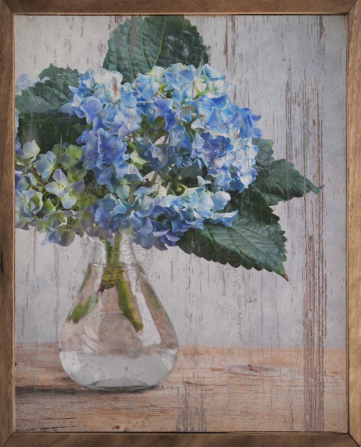 Blue Hydrangeas Vertical