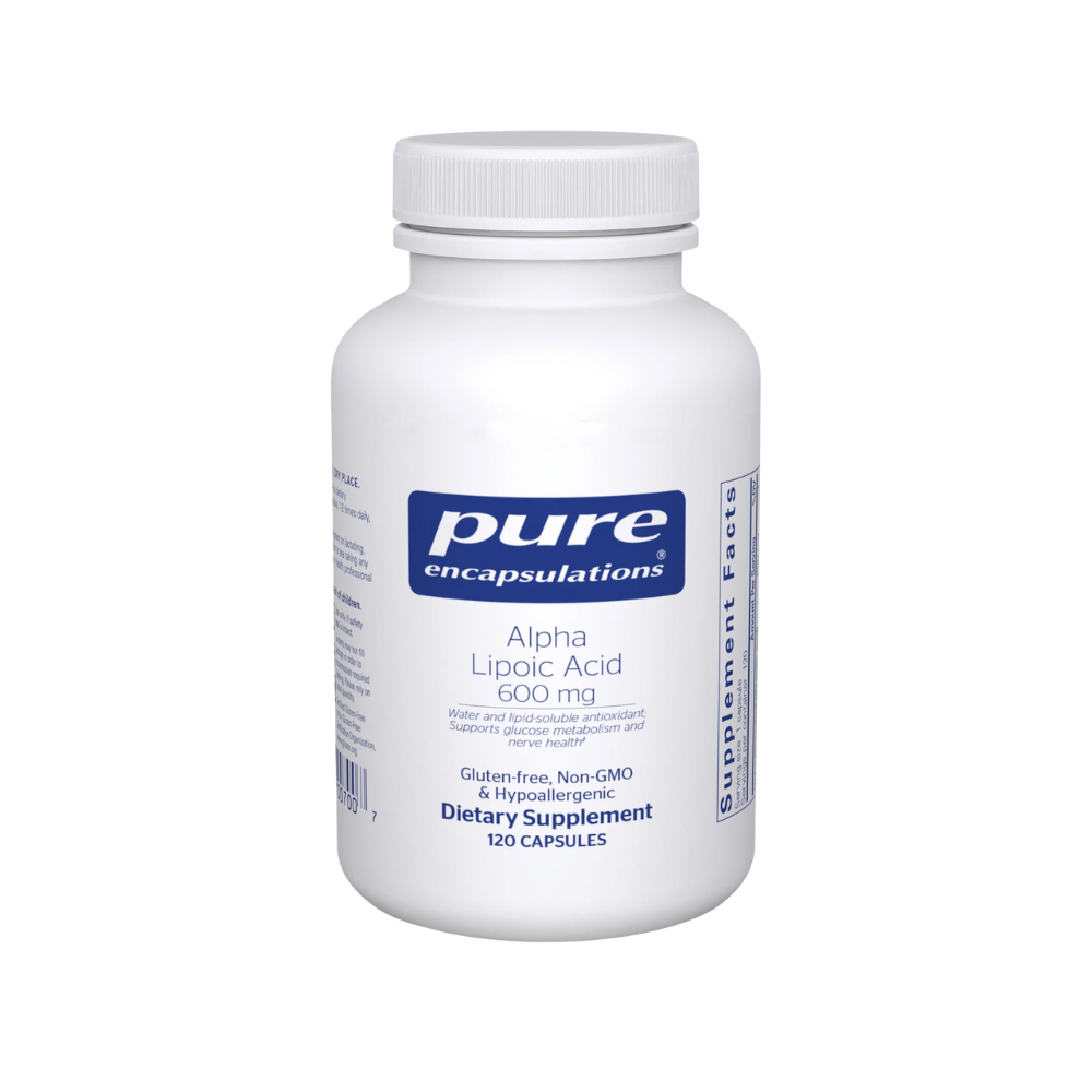 Alpha Lipoic Acid 600 mg.