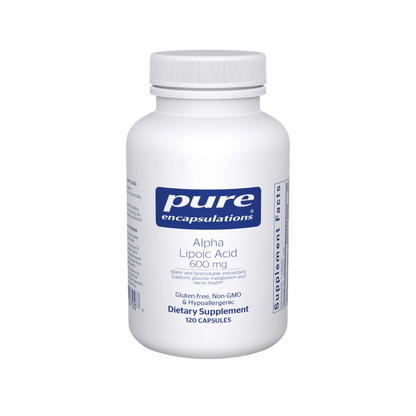 Alpha Lipoic Acid 600 mg.