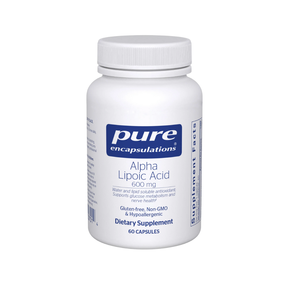 Alpha Lipoic Acid 600 mg.