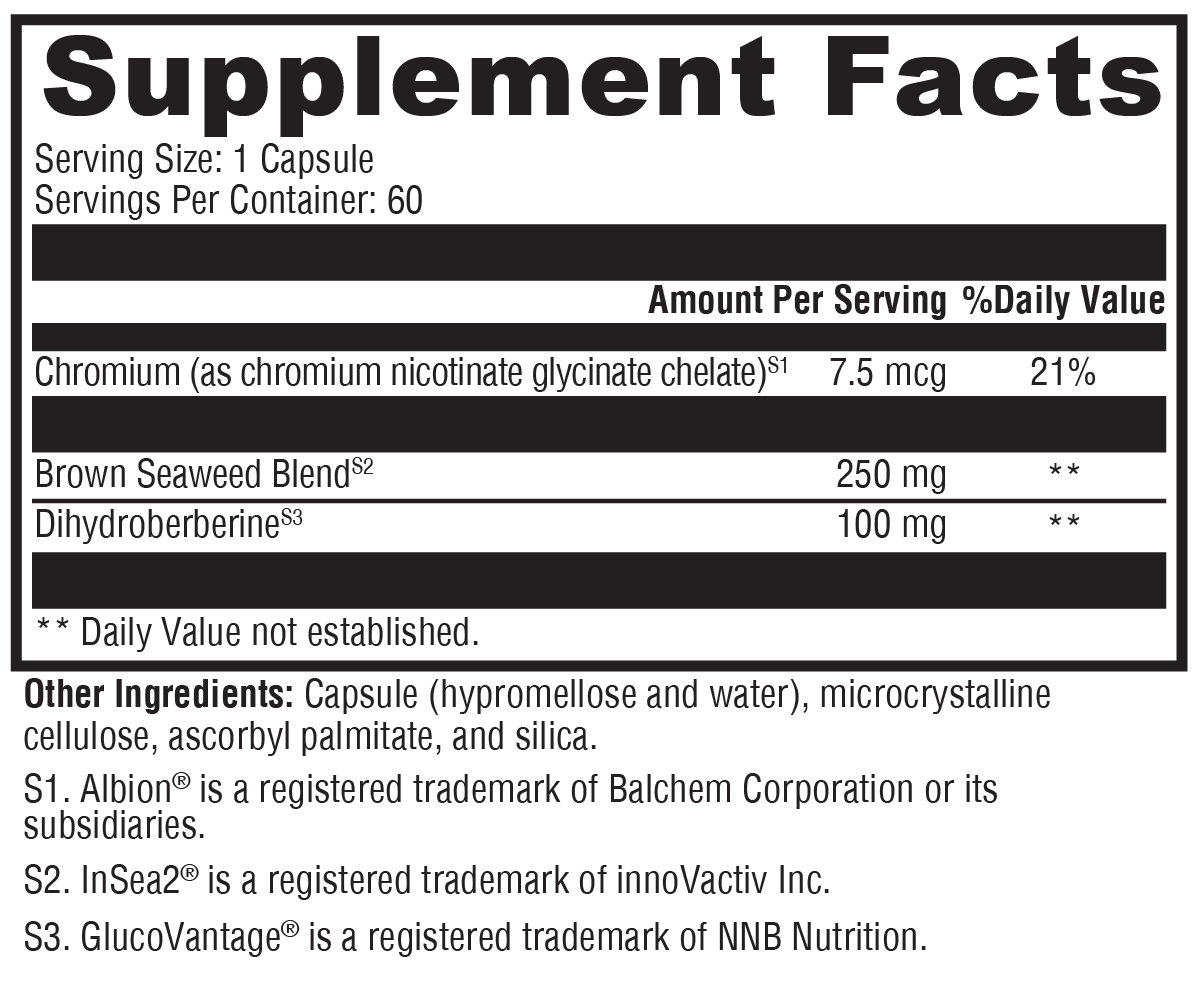 Berberine ES-5 Duo 60 Capsules