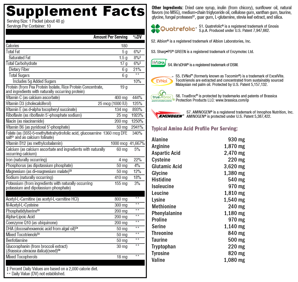 BrainSustain™ Vanilla Delight 10 Servings