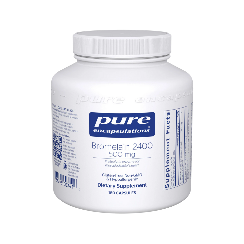 Bromelain 2400 500 mg.