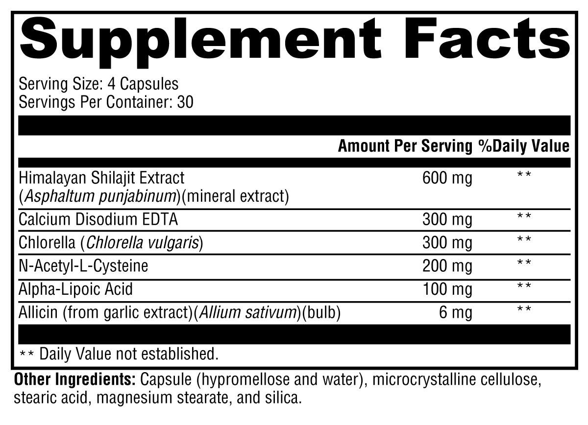 CheleX™ 120 Capsules