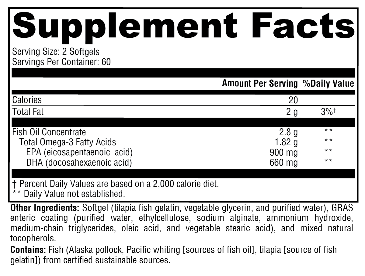 OmegaPure 780 EC™ 120 Softgels