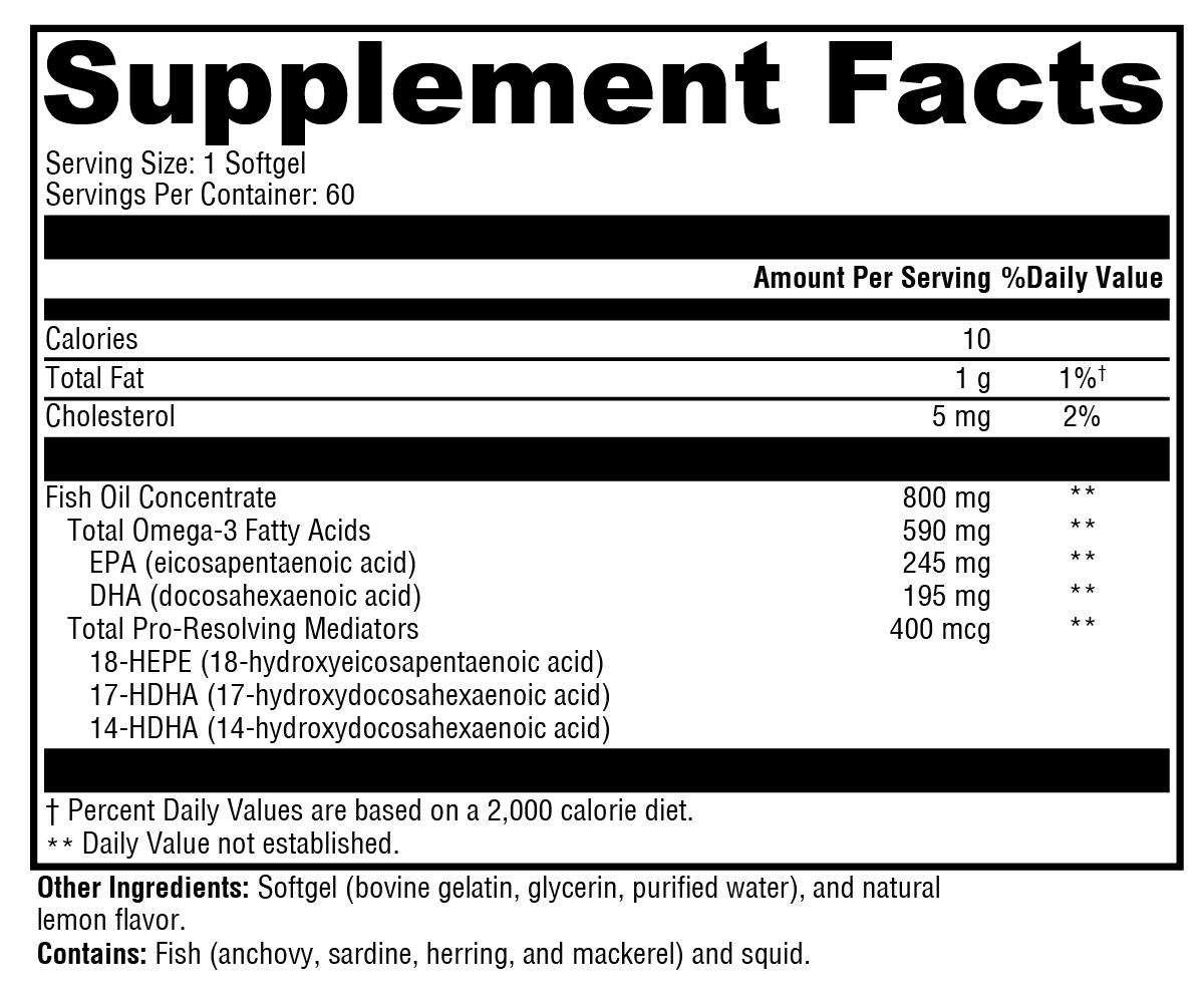 OmegaPure PRM 30 Softgels