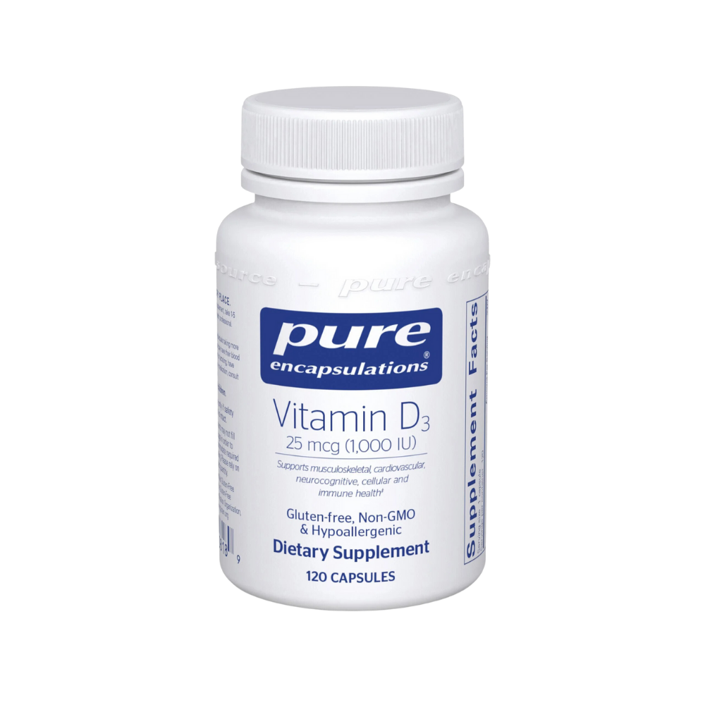 Vitamin D3 25 mcg (1,000 IU)