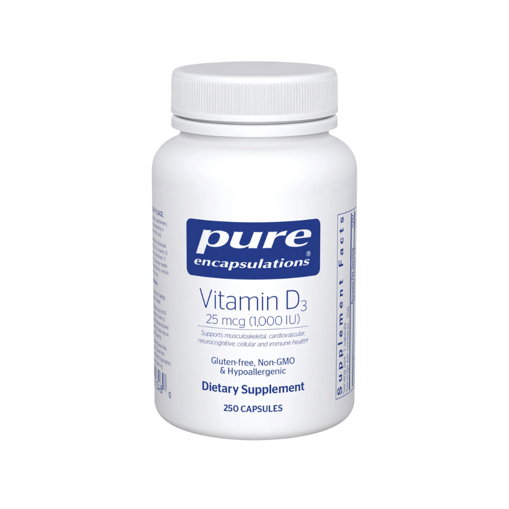 Vitamin D3 25 mcg (1,000 IU)