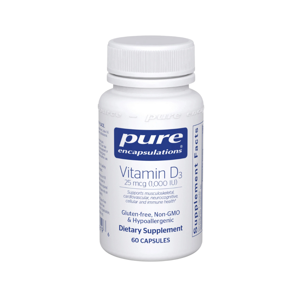 Vitamin D3 25 mcg (1,000 IU)