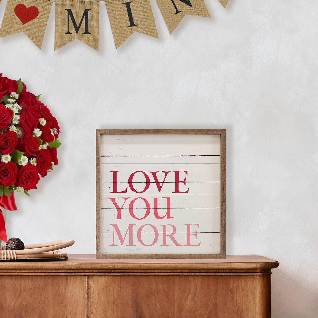 Love You More Pink Whitewash
